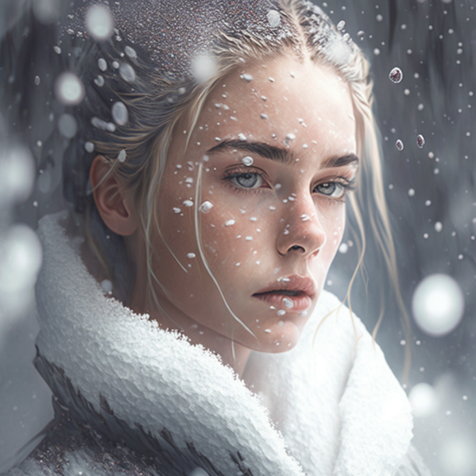 Midjourney Emoji - Snowflake