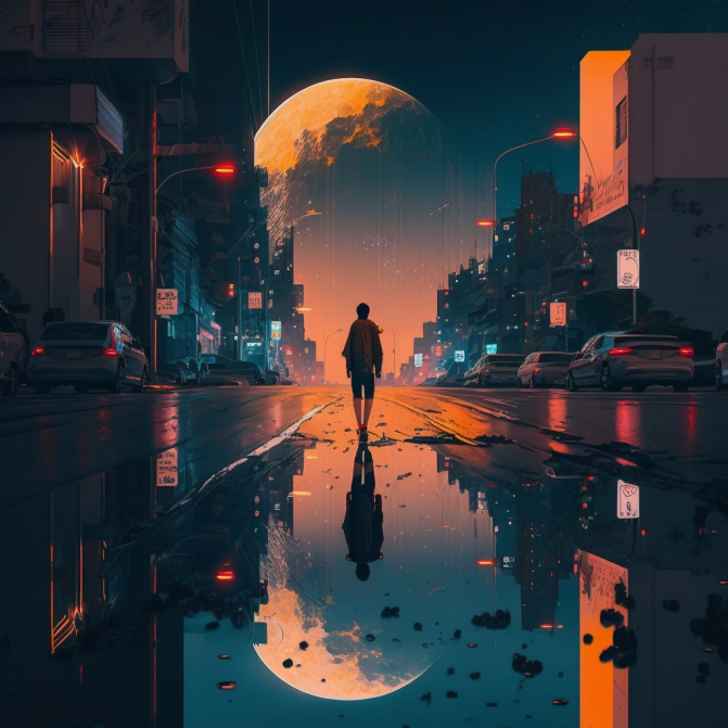 Midjourney Emoji - Night with Stars