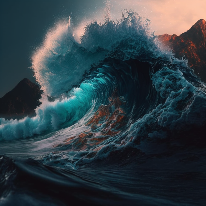 Midjourney Emoji - Ocean