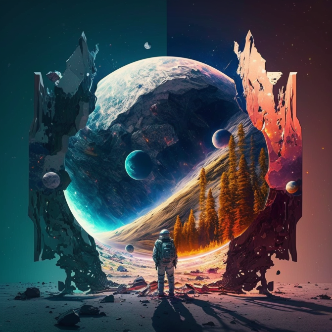 Midjourney Emoji - Milky Way Emoji - Universe Image