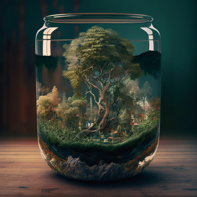 Midjourney Emoji - Deciduous Tree