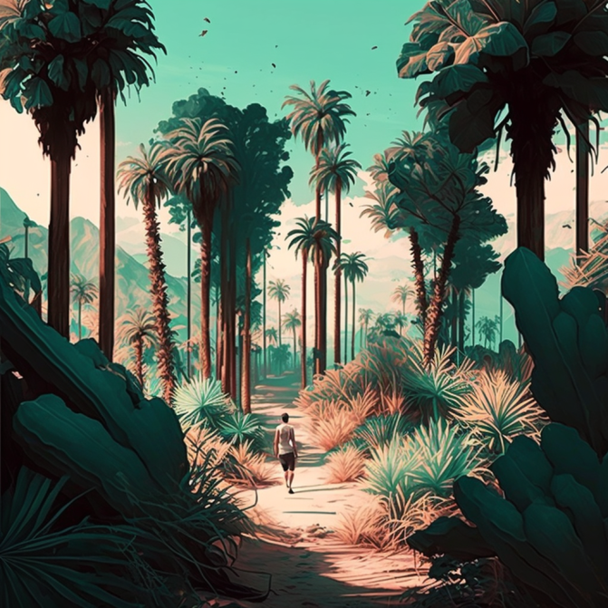 Midjourney Emoji - Palm Tree