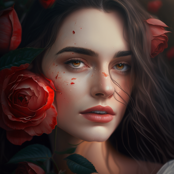 Midjourney Emoji - Rose