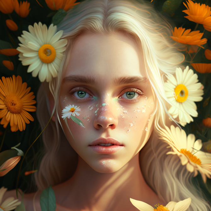 Midjourney Emoji - Blossom