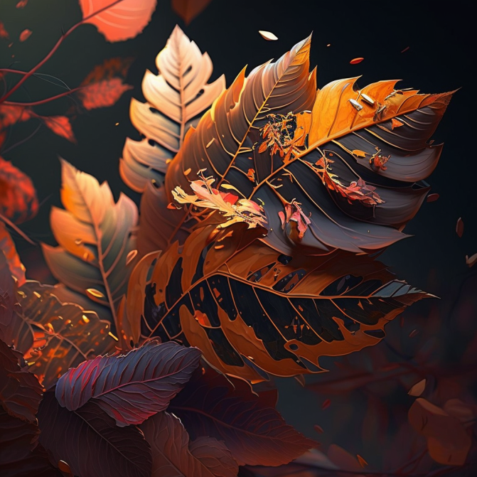 Midjourney Emoji - Maple Leaf