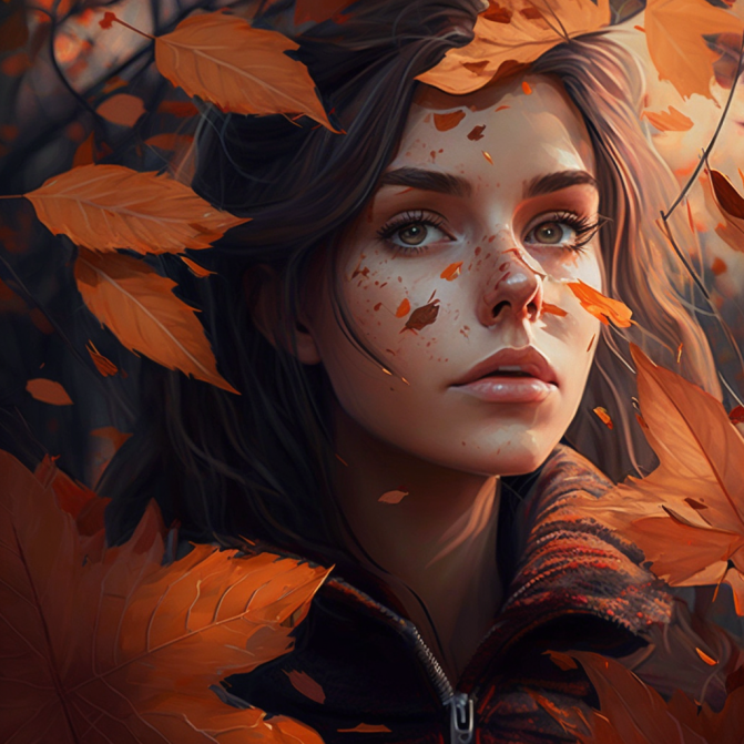 Midjourney Emoji - Fallen Leaf