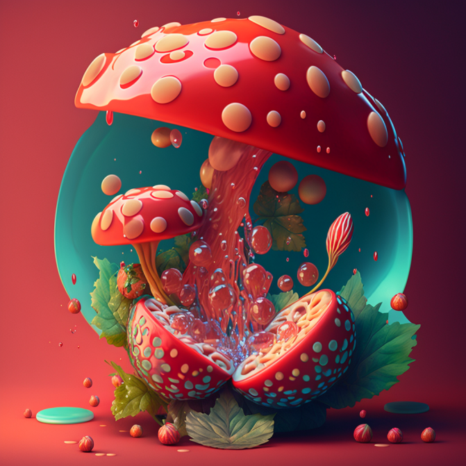 Midjourney Emoji - Mushroom