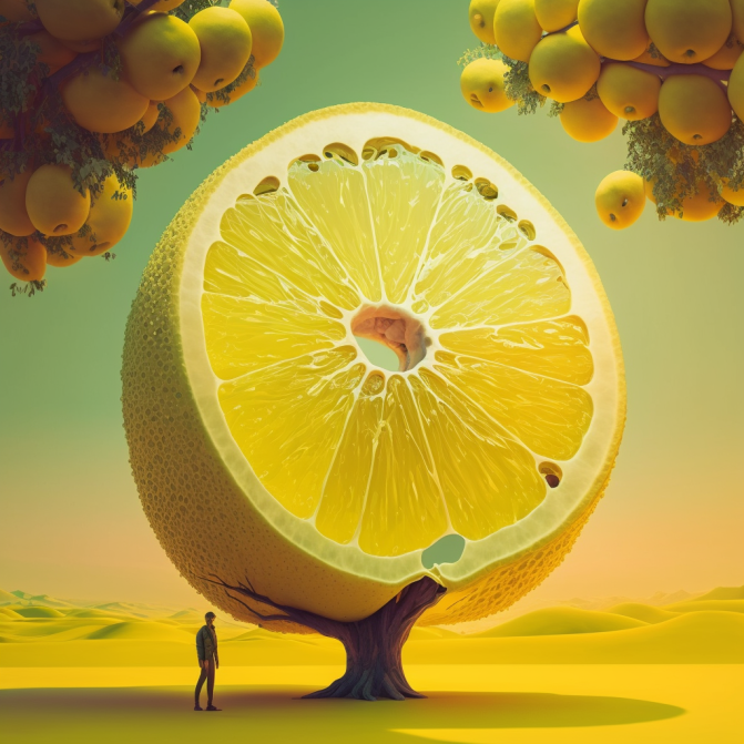 Midjourney Emoji - Lemon