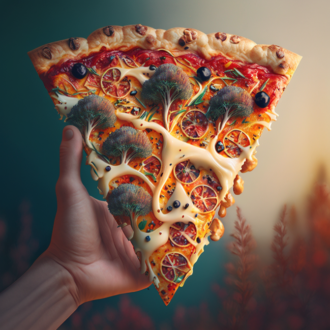 Midjourney Emoji - Pizza