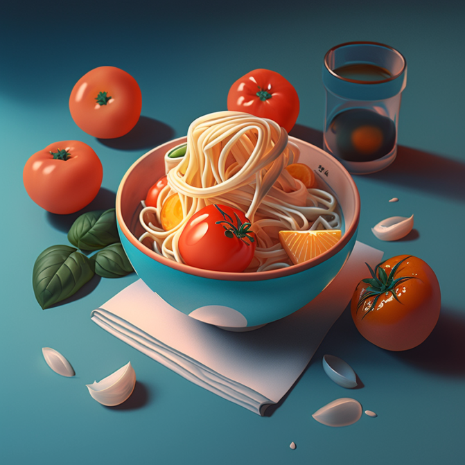 Midjourney Emoji - Spaghetti
