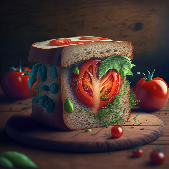Midjourney Emoji - Bread