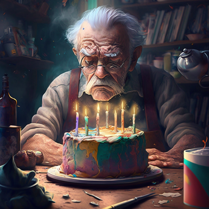 Midjourney Emoji - Birthday