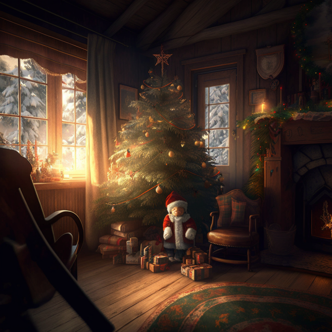 Midjourney Emoji - Christmas Tree