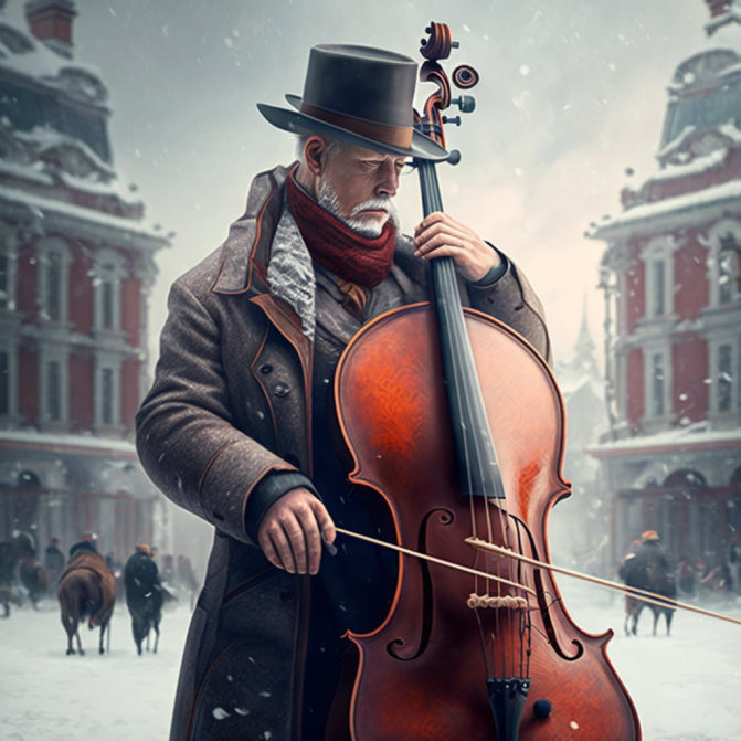 Midjourney Emoji - Violin - Violon