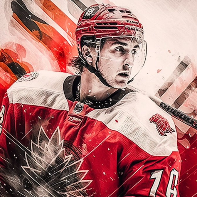 Midjourney Emoji - Hockey