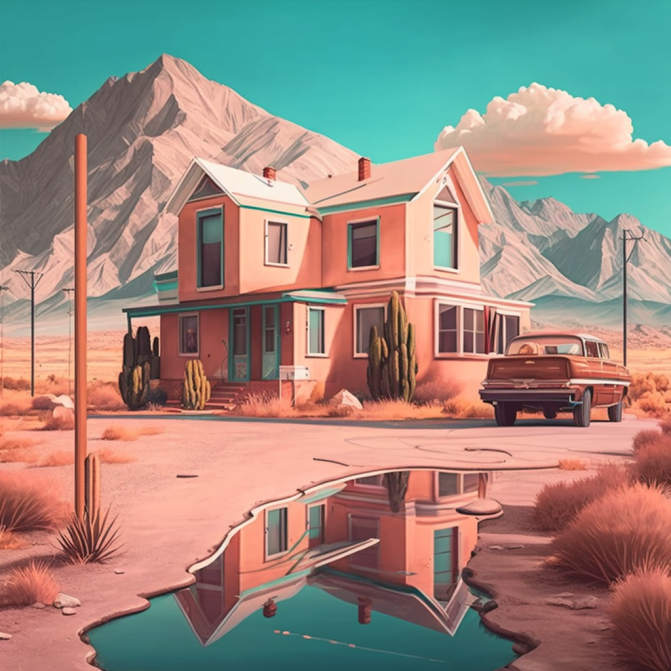 Midjourney Emoji - Abondoned House