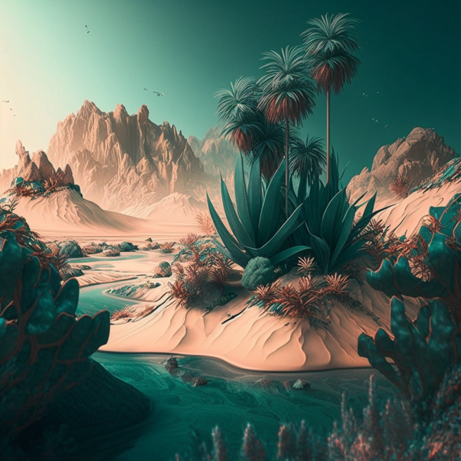 Midjourney Emoji - Island