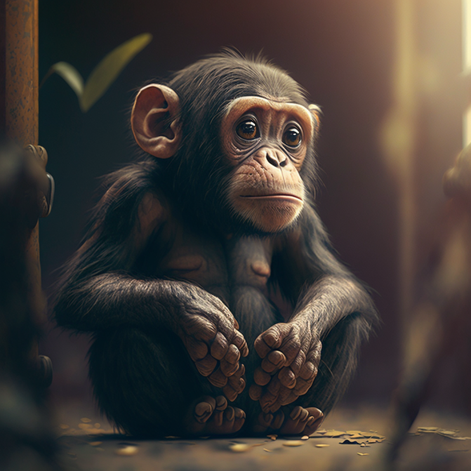 Midjourney Emoji - Monkey