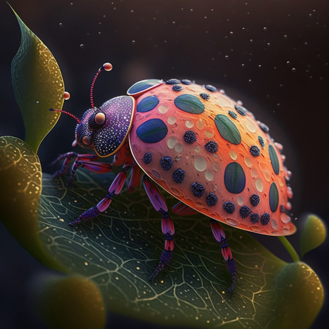 Midjourney Emoji - Lady Beetle