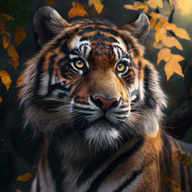 Midjourney Emoji - Tiger