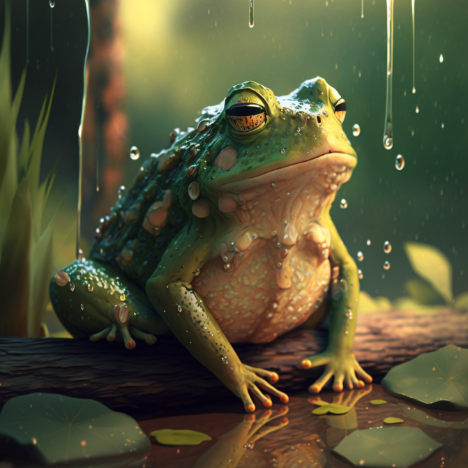 Midjourney Emoji - Frog