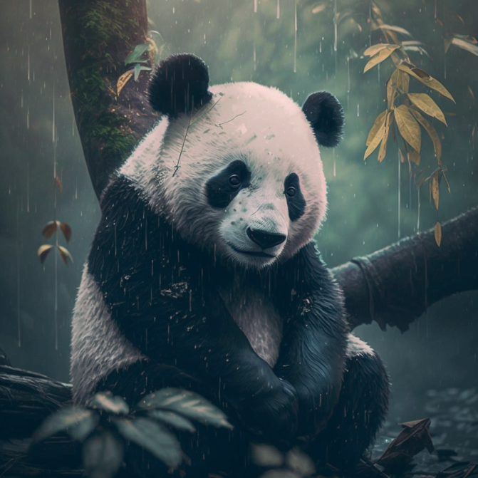 Midjourney Emoji - Panda Face