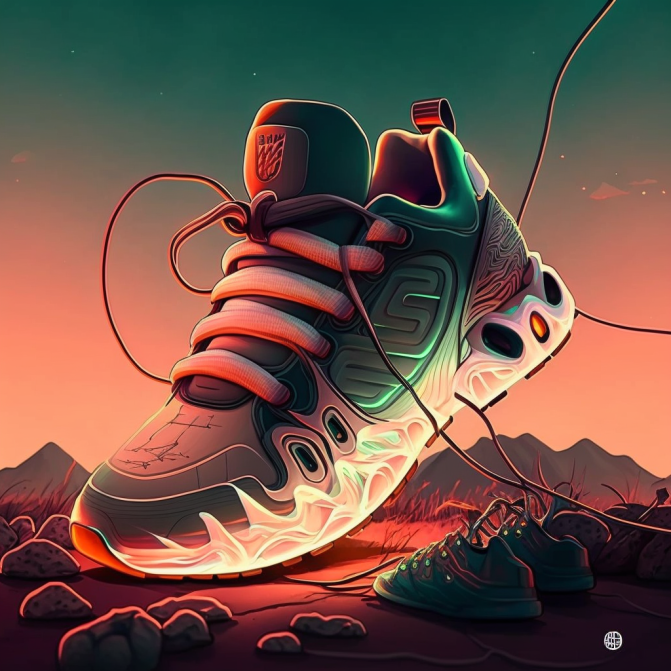 Midjourney Emoji - Athletic Shoes