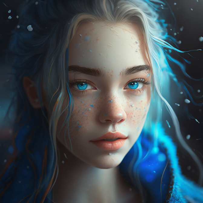 Midjourney Emoji - Blue Heart