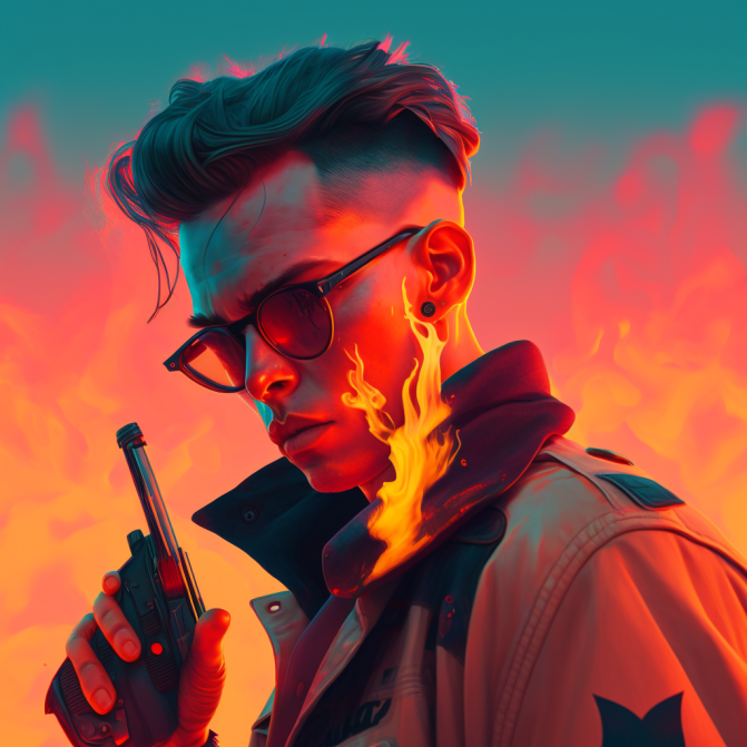 Midjourney Emoji - Gun
