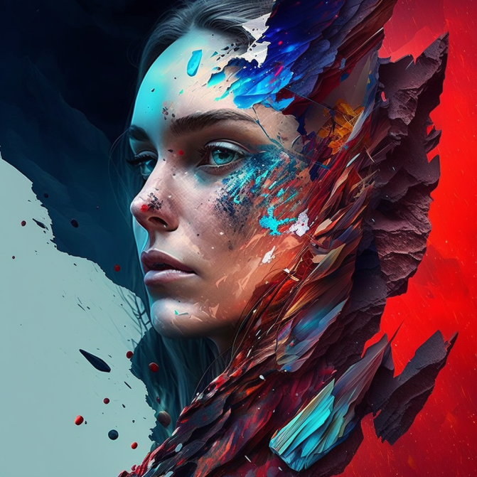 Midjourney Emoji - Compression Emoji - Abstract Style Image