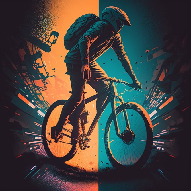 Midjourney Emoji - Bike
