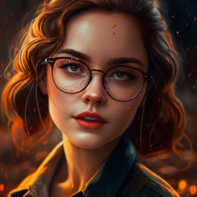 Midjourney Emoji - Nerd