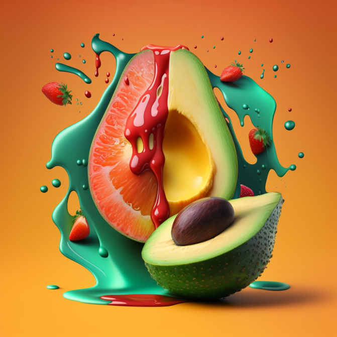 Midjourney Emoji - Avocado
