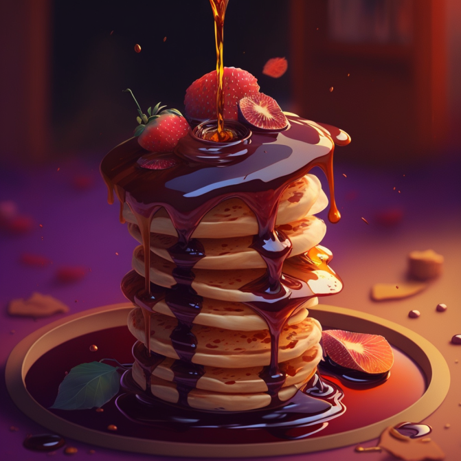 Midjourney Emoji - Pancakes