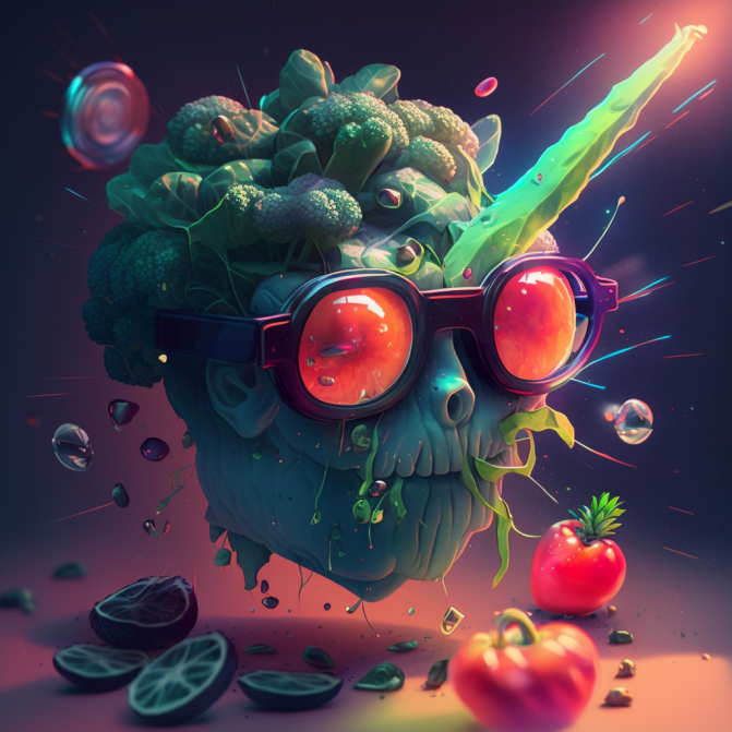Midjourney Emoji - Broccoli