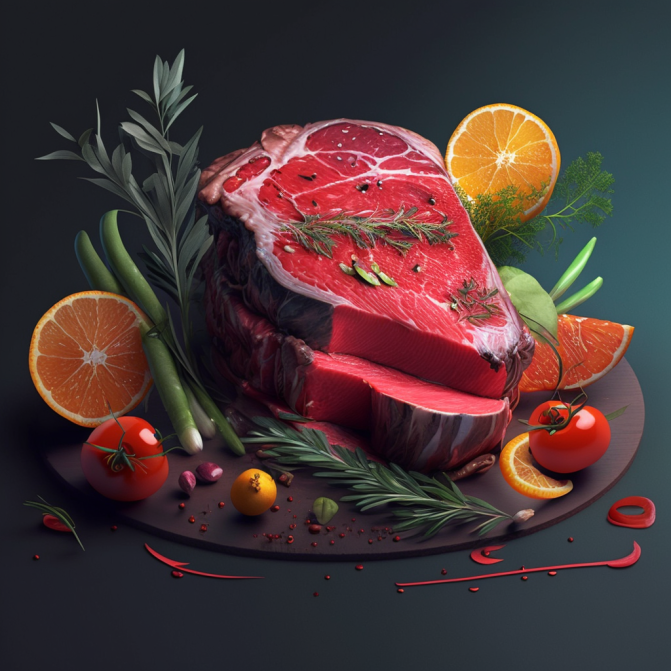 Midjourney Emoji - Cut of Meat