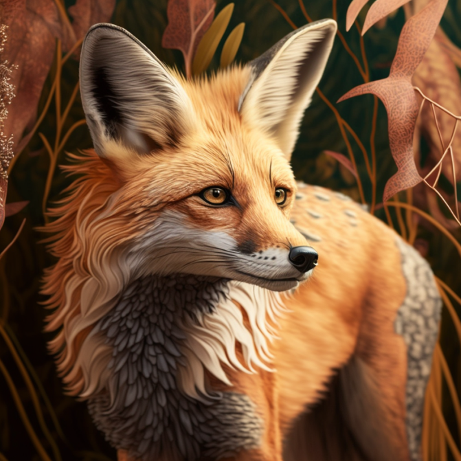 Midjourney Emoji - Fox